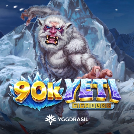 Gra slotowa 90k Yeti Gigablox od Yggdrasil dostępna w kasynie Lilibet